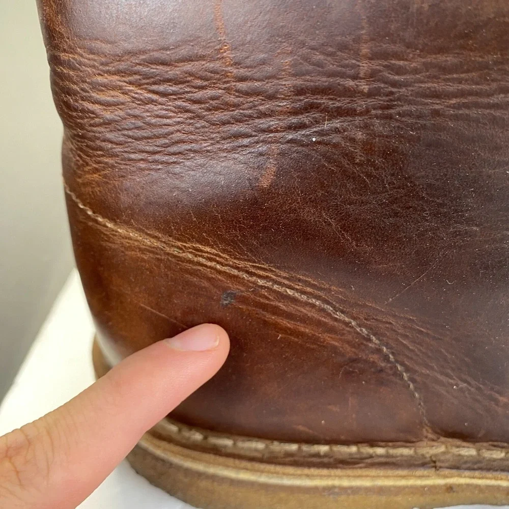 CLARKS Originals Desert Boot Brown‎ Leather Men's Size 10,Comfort,Ankle